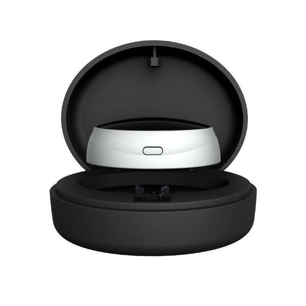Compact storage case for Smart Snoring Stopper Device by eprolo, highlighting its portability and ease of use.