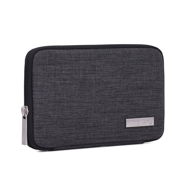 Sleek exterior of the Travel Storage Bag Kit by eprolo, designed for digital gadgets and travel convenience.