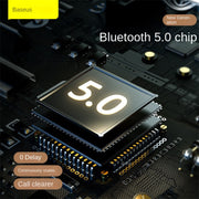 שבב Bluetooth 5.0 של אוזניות D02 PRO מבית eprolo - חיבור יציב וללא דיליי.