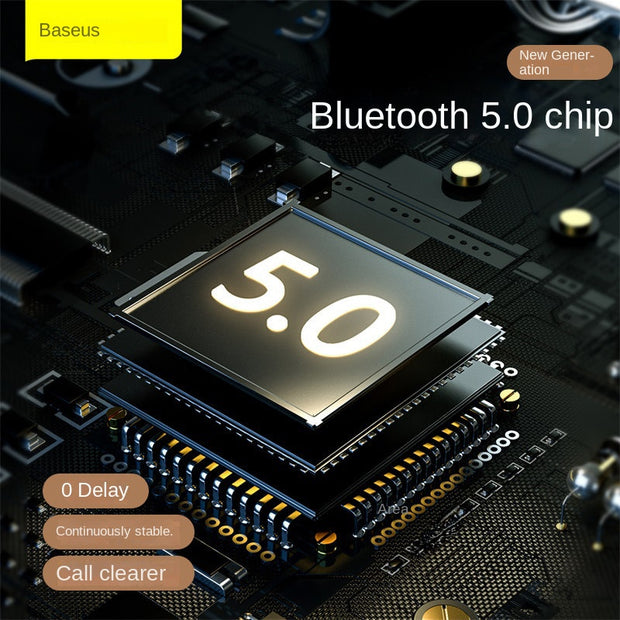 שבב Bluetooth 5.0 של אוזניות D02 PRO מבית eprolo - חיבור יציב וללא דיליי.
