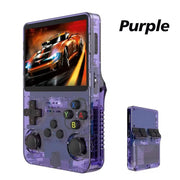 R36S Portable Handheld Arcade Console by eprolo presenting large HD screen features great for open source handheld games.