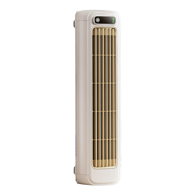 Portable wall-mounted AC fan with adjustable airflow and rechargeable features for convenient cooling anywhere.