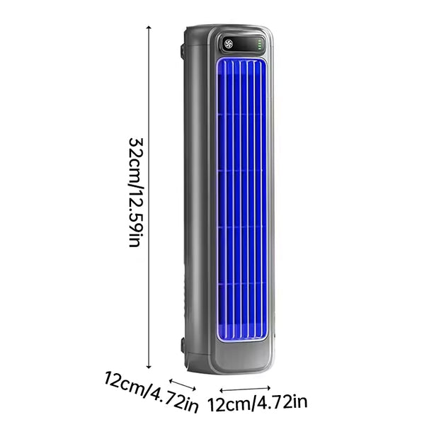 Portable Wall-mounted AC fan showcasing stylish color options, ideal for home, kitchen, or bathroom use.