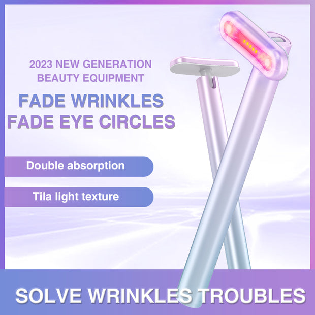 2023 new generation Portable Rechargeable Electric Eye Massager by eprolo, showcasing features to fade wrinkles and reduce eye circles with a stylish design.