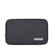 Compact gray Travel Storage Bag by eprolo, perfect for organizing cords and small electronic items while on the go.