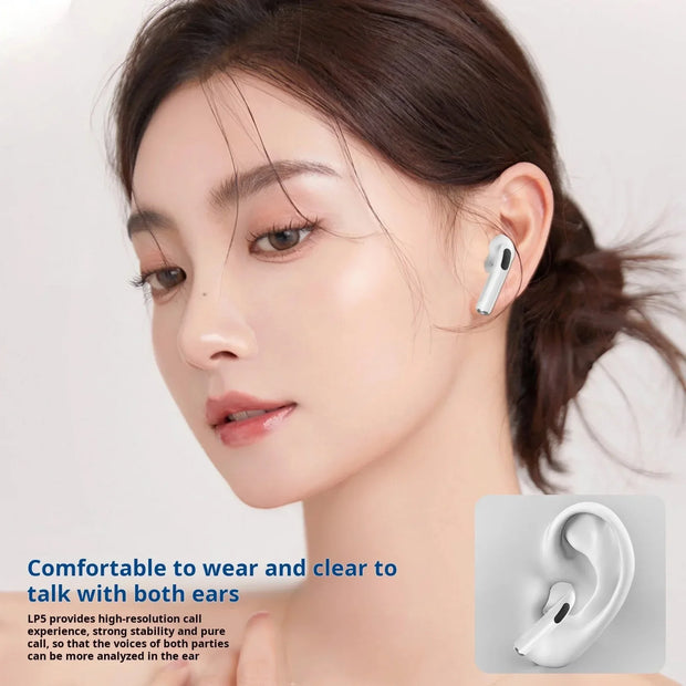 אוזניות Air Pro Bluetooth 5.3 - נוחות לשימוש, מתאימות לשיחה עם שני האוזניים, מבית eprolo.