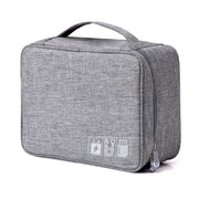 Compact and stylish travel storage bag kit by eprolo, designed for organizing electronic accessories like data cables, USB drives, and power banks.