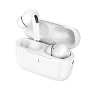 אוזניות Air Pro Bluetooth 5.3 של eprolo בתיק טעינה, מוכן לשימוש וברקע מושך.