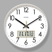 Display of 2025 Digital Wall Clock by eprolo featuring date on elegant design.