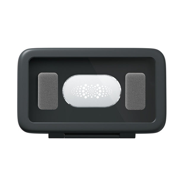 Three color options of the Waterproof Shower Phone Case Holder: Crescent White, Cherry Pink, and Obsidian Black.