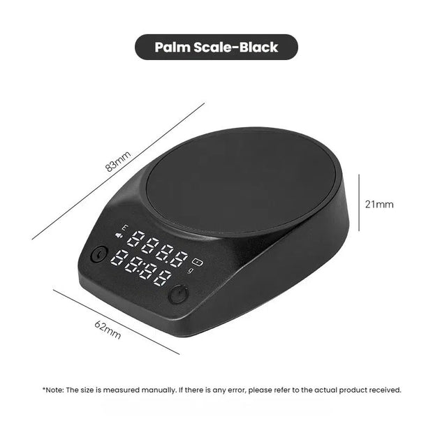 Mini Electronic Coffee Scale from eprolo showcasing its compact design and precise measurement display for home and barista use.